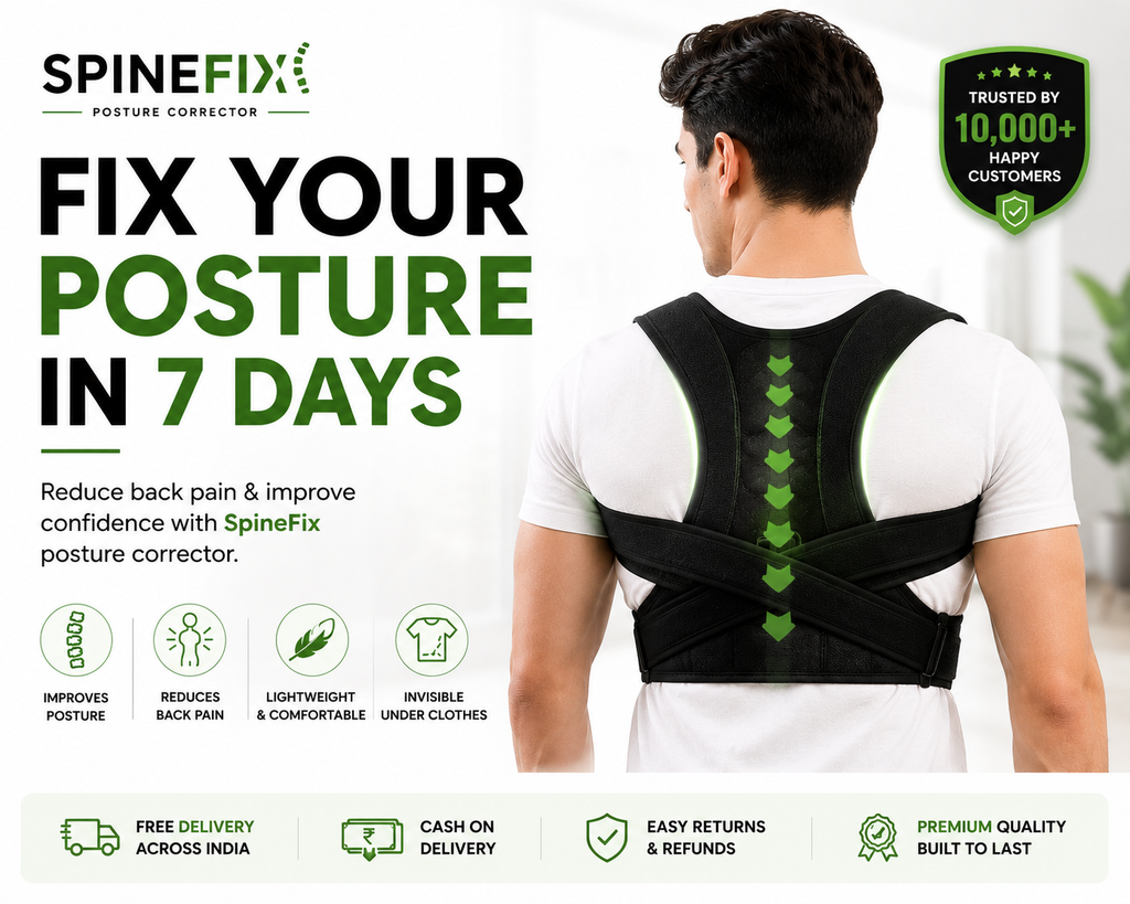 Posture Corrector Belt for Men & Women | Back Support for Pain Relief & Confidence