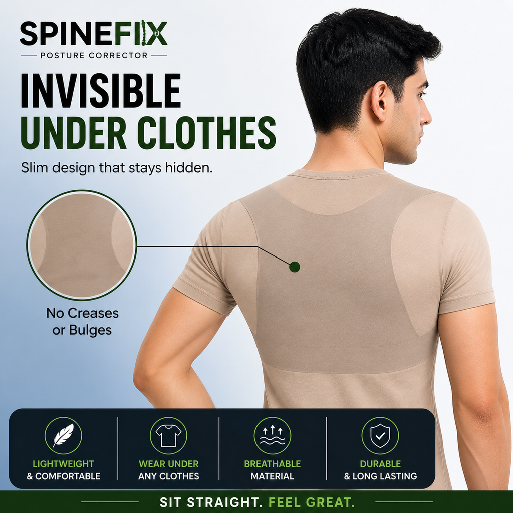 Posture Corrector Belt for Men & Women | Back Support for Pain Relief & Confidence